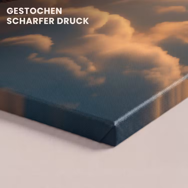 Adelaar - Wolken - Zon canvas 2cm klein -uniquesellingpoint_afwerking-onlywow_DE