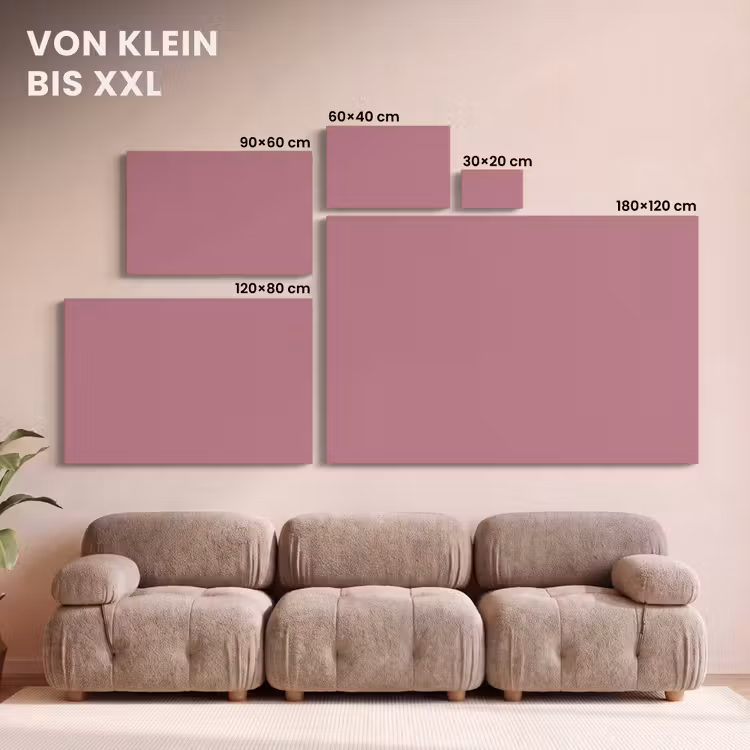 Antique - Mauve - Roze canvas 2cm klein 34 -Xsfeer8_DE