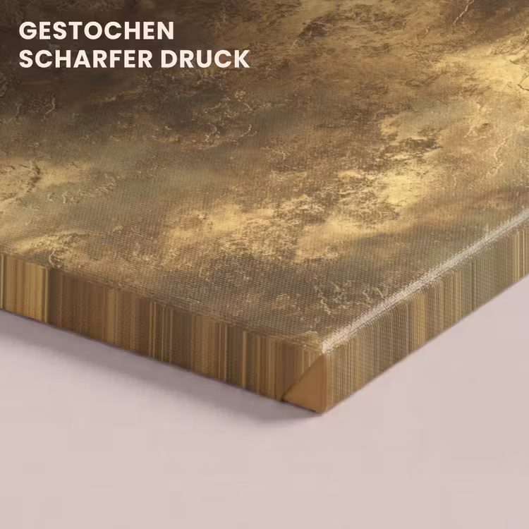 Antiek - Metaallook - Goud canvas 2cm klein 34 -closeup_print_DE
