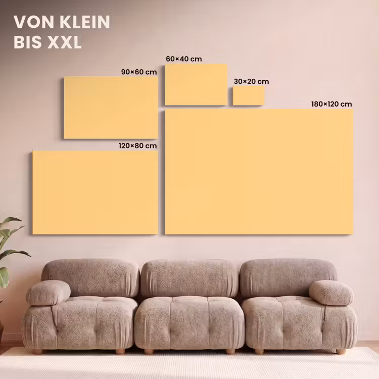 Apricot - Ice - Oranje canvas 2cm klein 34 -Xsfeer8_DE