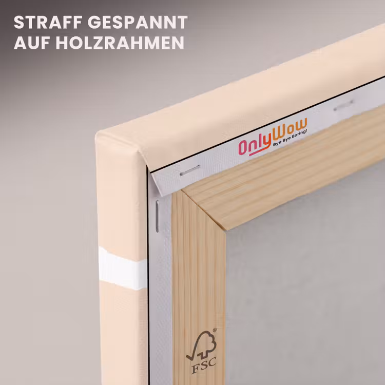 Architectuur - Geometrie - Stad - Modern - Grijs canvas 2cm klein -uniquesellingpoint_afwerking-onlywow_DE