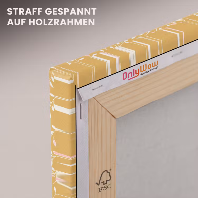Takjes - Patroon - Oker canvas 2cm klein 34 -uniquesellingpoint_afwerking-onlywow_DE