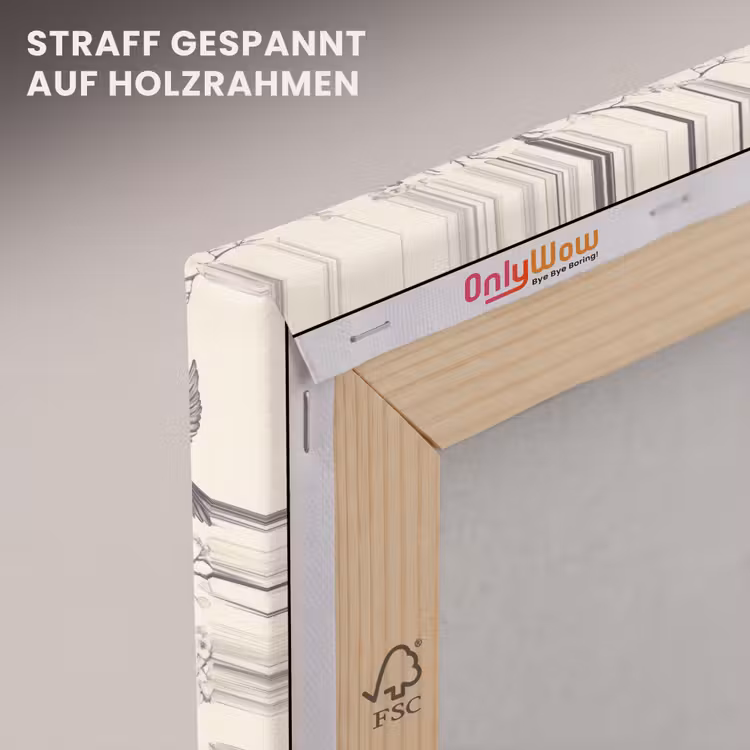 Takken - Vogels - Beige canvas 2cm klein 34 -uniquesellingpoint_afwerking-onlywow_DE