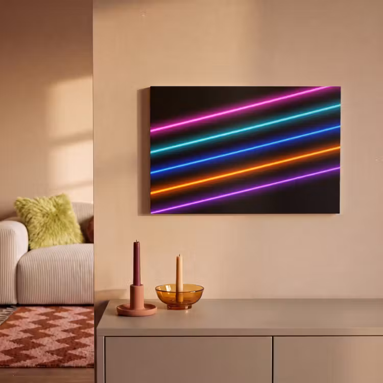 Esthetiek - Retro - Neon canvas 2cm klein -sfeer1