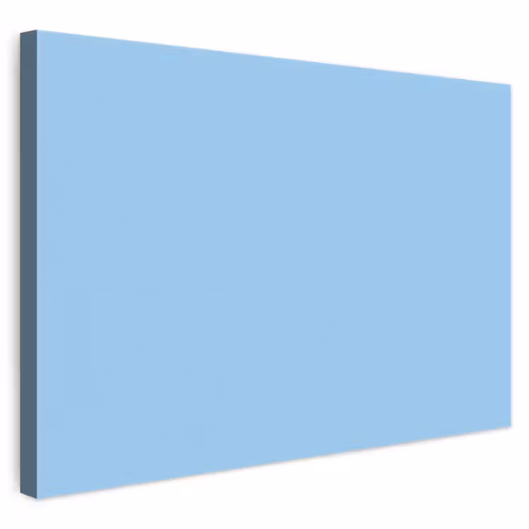 Baby - Blue - Blauw canvas 2cm klein 34 -3d