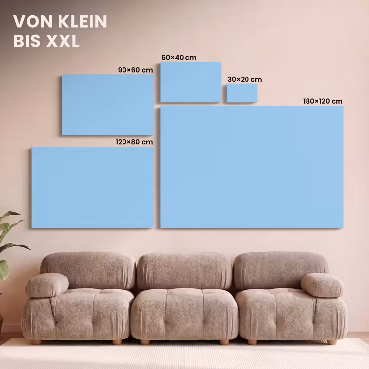 Baby - Blue - Blauw canvas 2cm klein 34 -Xsfeer8_DE