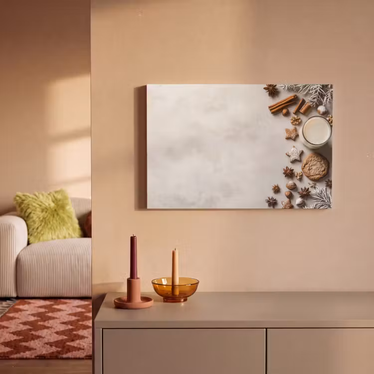 Bakken - Kaneel - Licht - Winter canvas 2cm klein -sfeer1