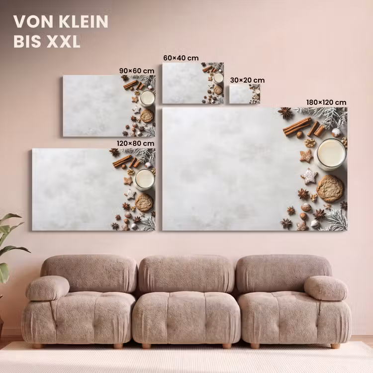 Bakken - Kaneel - Licht - Winter canvas 2cm klein -Xsfeer8_DE
