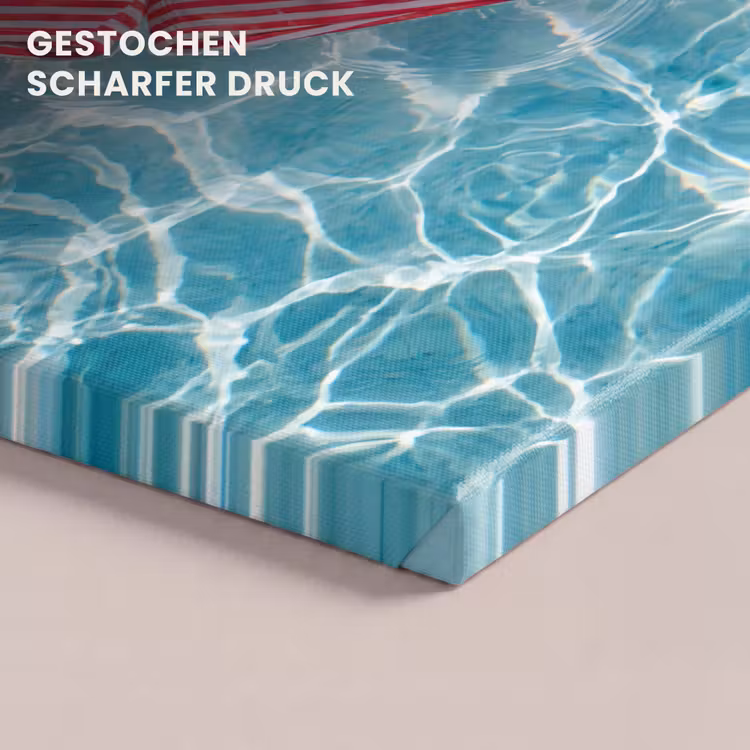 Zwemkleding - Gestreept - Water - Zomer - Rood-wit canvas 2cm klein -closeup_print_DE