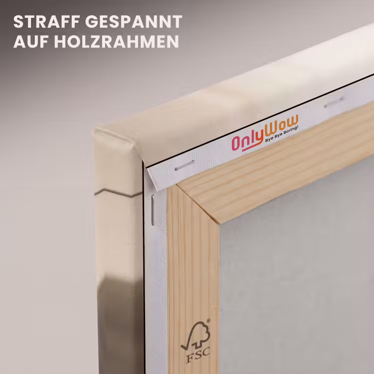Badkleding - Palmbomen - Schaduw - Tropisch canvas 2cm klein -uniquesellingpoint_afwerking-onlywow_DE