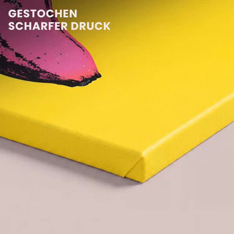 Banaan - Grafisch - Geel canvas 2cm klein -uniquesellingpoint_afwerking-onlywow_DE