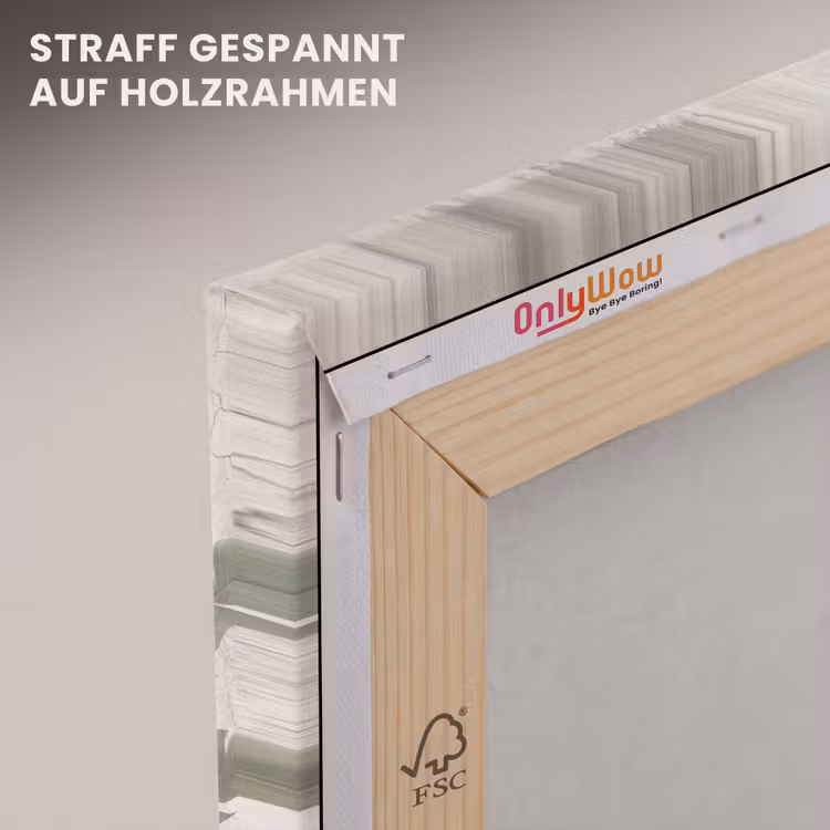 Bananenbladeren - Beton - Groen canvas 2cm klein -uniquesellingpoint_afwerking-onlywow_DE