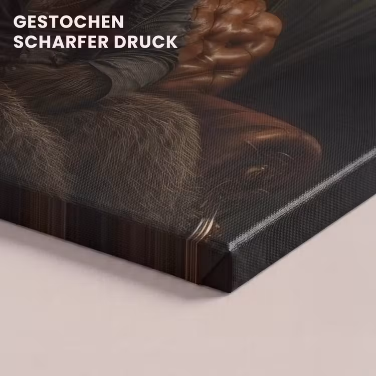 Beer - Bruin - Pak - Hoed canvas 2cm klein -uniquesellingpoint_afwerking-onlywow_DE