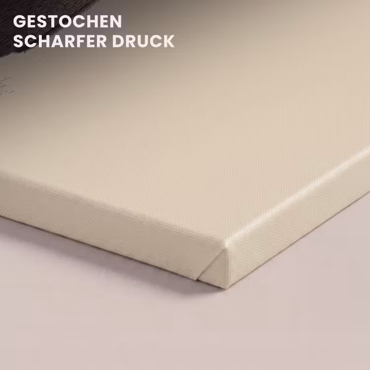 Beer - Donkerbruin - Minimalistisch canvas 2cm klein -uniquesellingpoint_afwerking-onlywow_DE