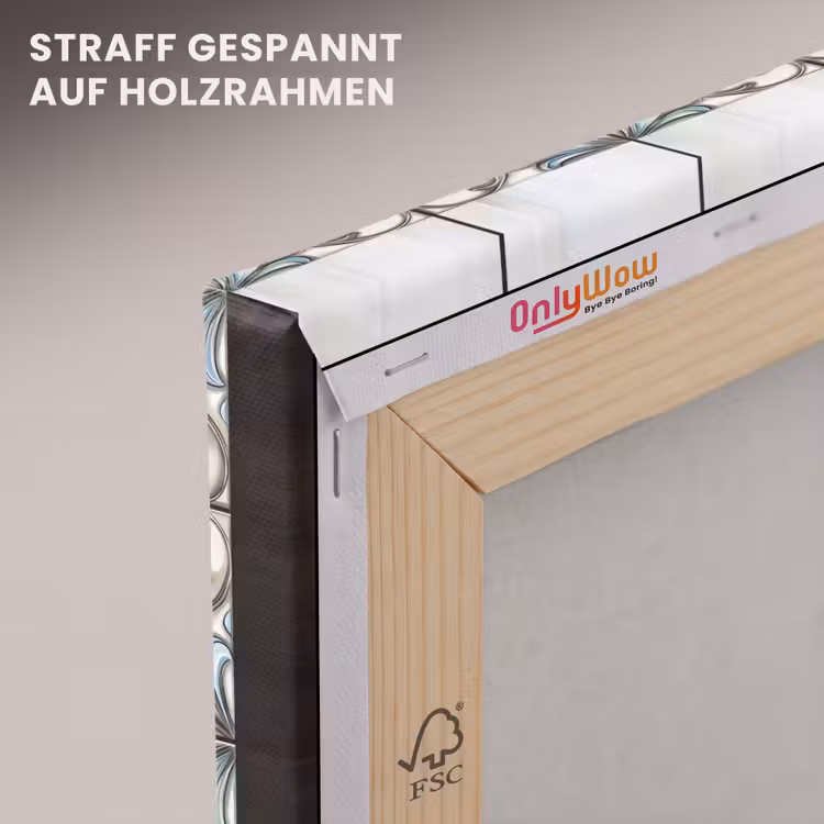 Barok - Tegel - Kleurrijk canvas 2cm klein 34 -uniquesellingpoint_afwerking-onlywow_DE