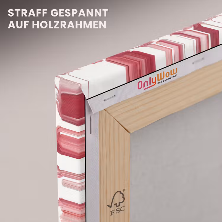 Barok - Patroon - Rood canvas 2cm klein 34 -uniquesellingpoint_afwerking-onlywow_DE