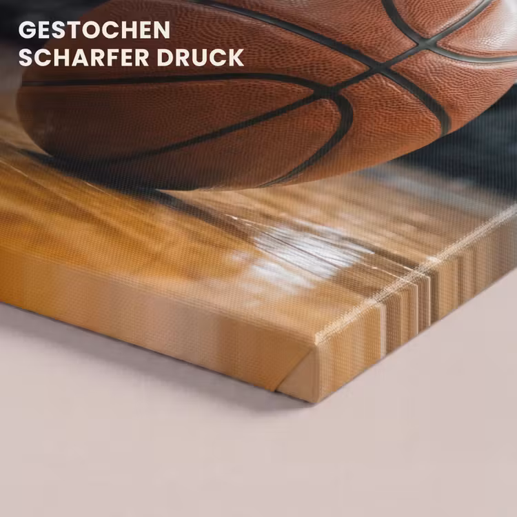 Basketbal - Arena - Sport canvas 2cm klein -closeup_print_DE