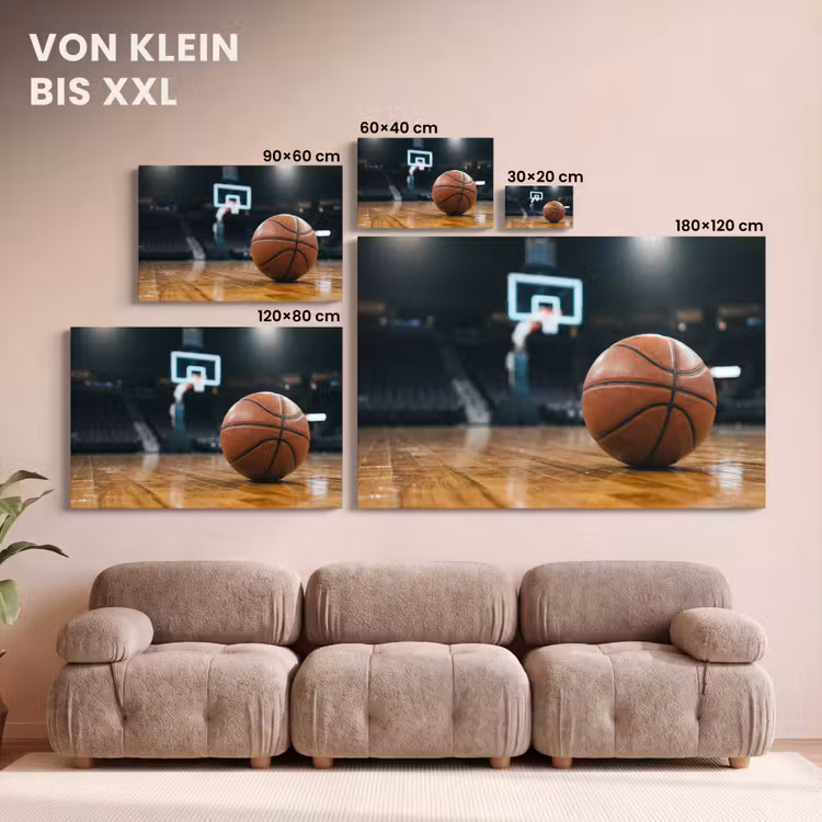 Basketbal - Arena - Sport canvas 2cm klein -Xsfeer8_DE