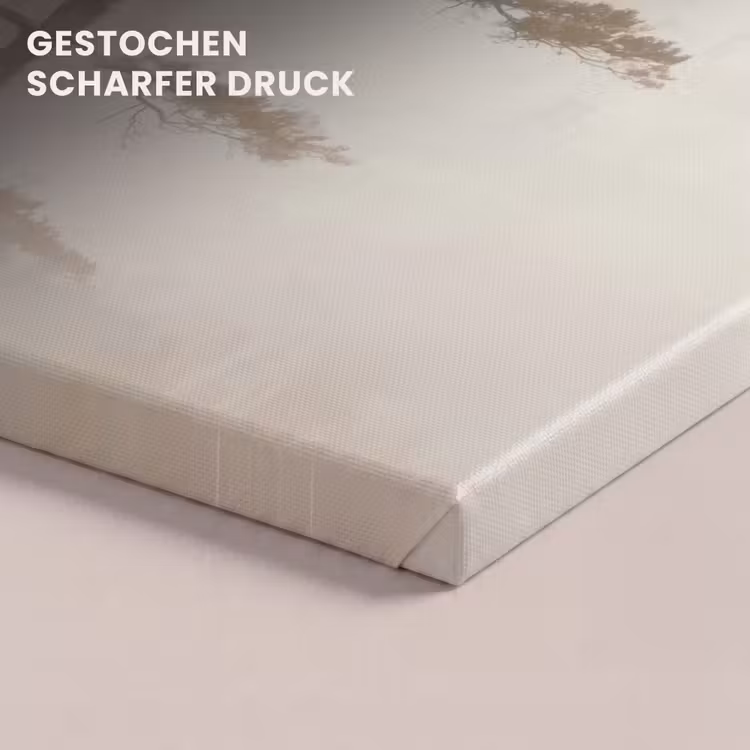 Boom - Oosterse stijl - Landschap canvas 2cm klein -uniquesellingpoint_afwerking-onlywow_DE