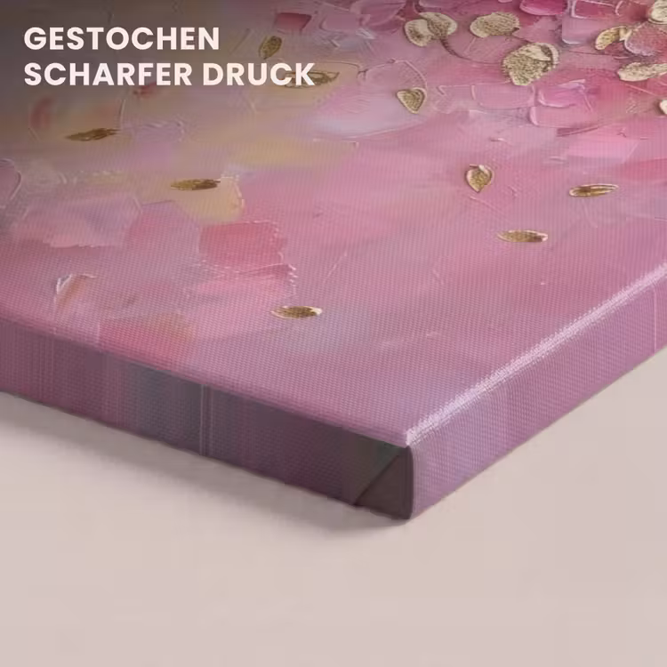 Boom - Roze - Goud - Modern canvas 2cm klein -closeup_print_DE