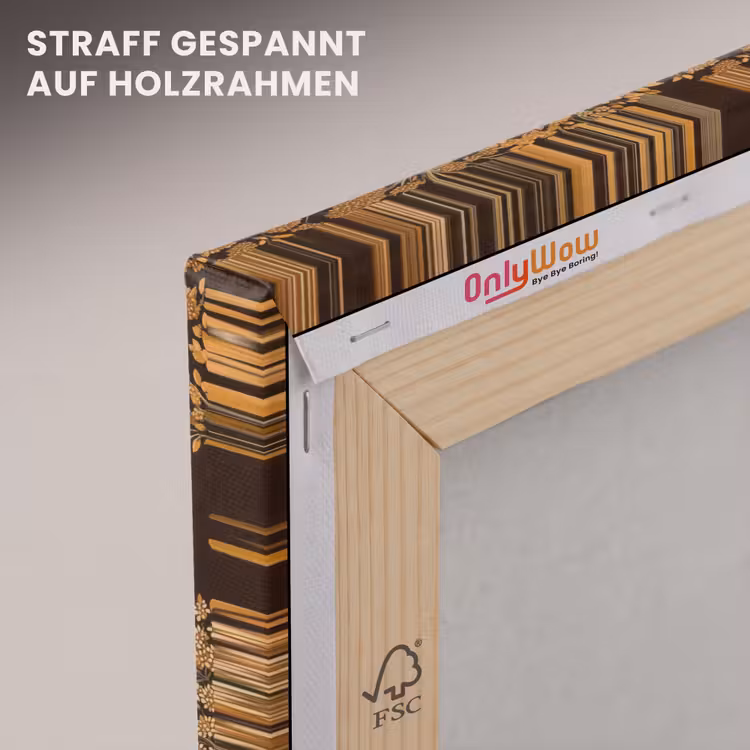 Bomen - Patroon - Bruin canvas 2cm klein 34 -uniquesellingpoint_afwerking-onlywow_DE