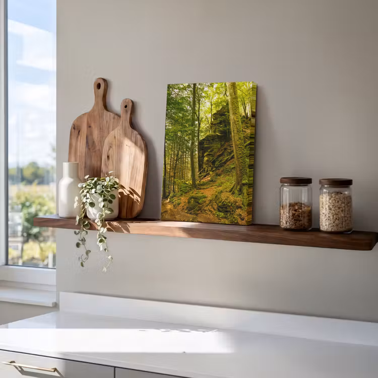 Bomen - Steen - Bos - Natuur - Planten canvas 2cm klein -uniquesellingpoint_afwerking-onlywow_DE