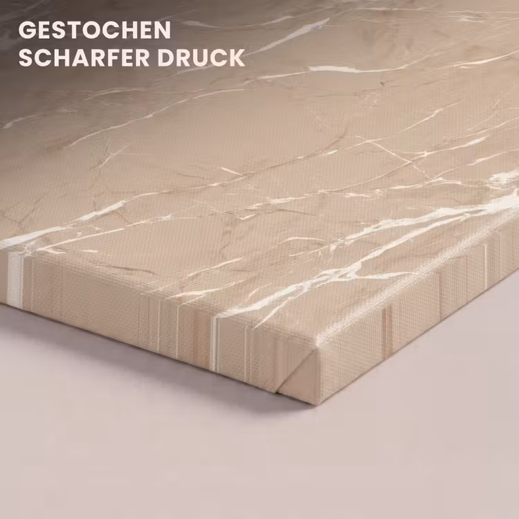 Beige - Marmer - Organisch - Wit canvas 2cm klein 34 -closeup_print_DE