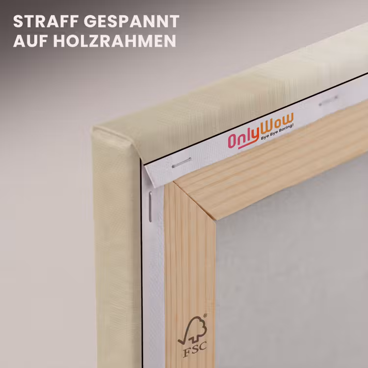 Beige - Vintage - Bestek canvas 2cm klein -uniquesellingpoint_afwerking-onlywow_DE