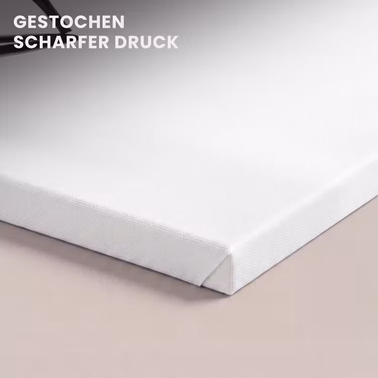 Benen - Hakken - Glas - Zwart - Wit - Speels canvas 2cm klein -closeup_print_DE
