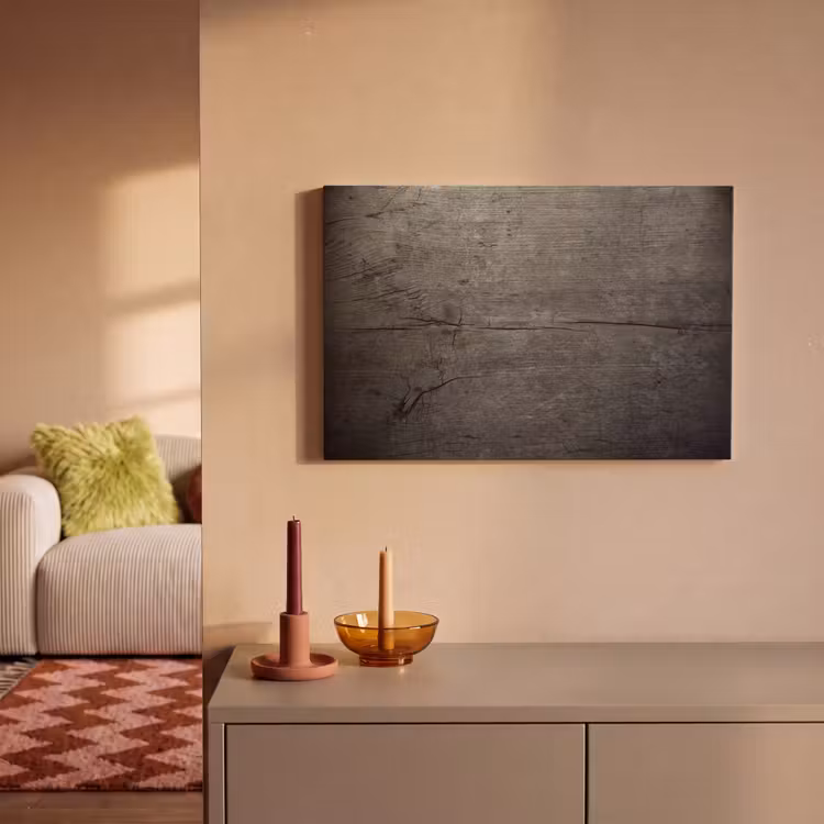 Beton - Grijs - donker canvas 2cm klein -sfeer1