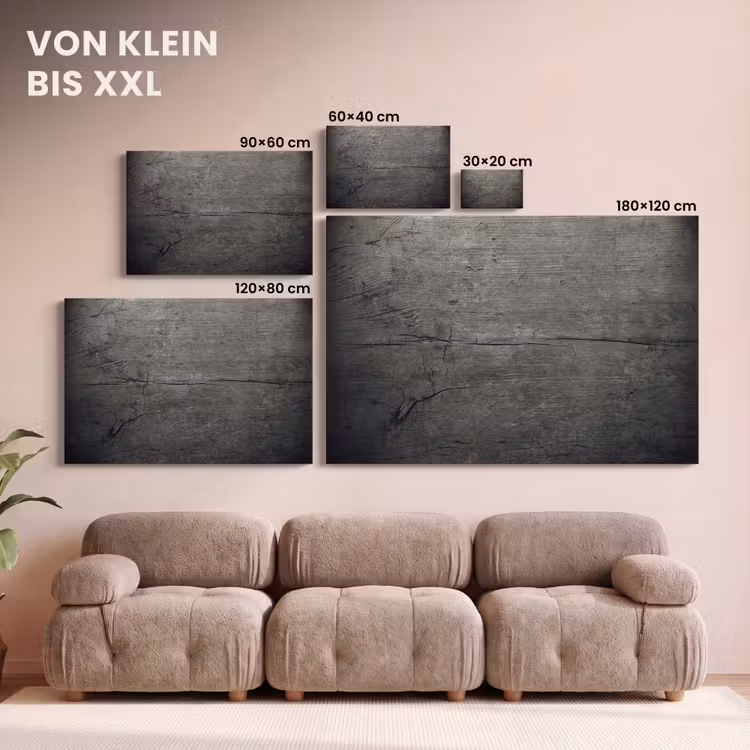 Beton - Grijs - donker canvas 2cm klein -Xsfeer8_DE