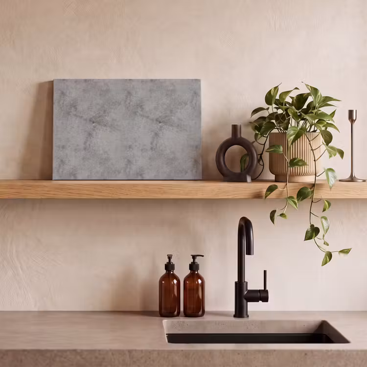 Beton - Grijs - Patronen canvas 2cm klein 34 -sfeer3
