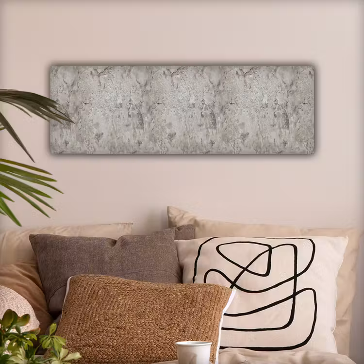 Beton - Grijs - Muur canvas 2cm klein 828 -sfeer1