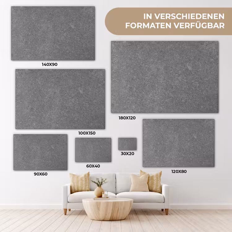 Beton - Patronen - Cement - Vintage - Textuur - Rustiek canvas 2cm klein -Xsfeer8_DE