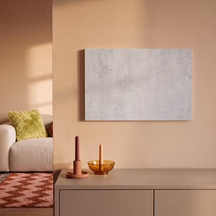 Beton - Textuur - Achtergrond - Grijs - Industrieel canvas 2cm klein -sfeer1