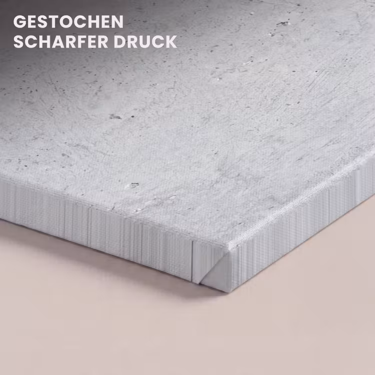 Beton - Textuur - Achtergrond - Grijs - Industrieel canvas 2cm klein -closeup_print_DE