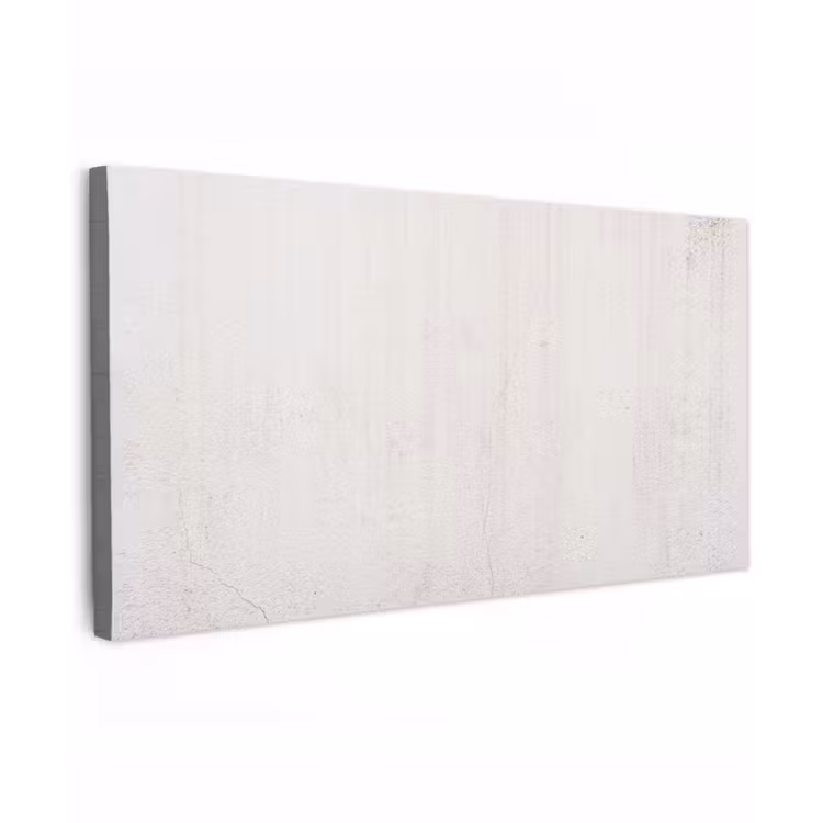 Beton - Muur - Wit canvas 2cm xxl -zkaufland3d