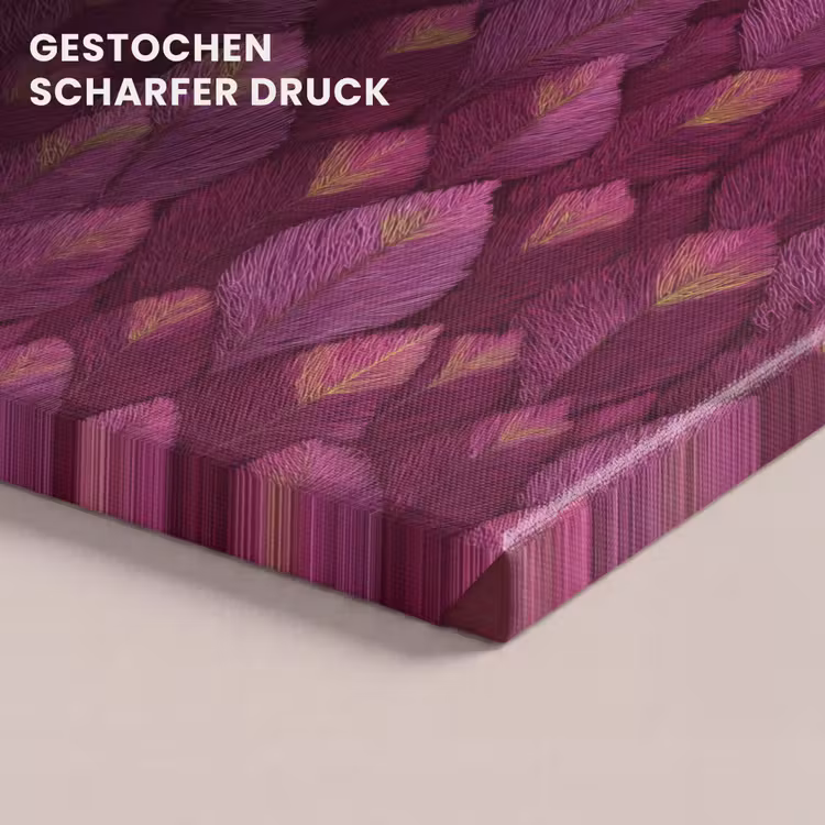 Bladeren - Patroon - Burgundy canvas 2cm klein 34 -closeup_print_DE