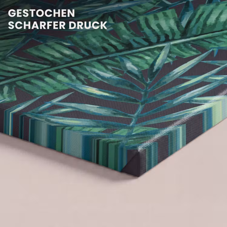 Bladeren - Tropical - Jungle canvas 2cm klein -uniquesellingpoint_afwerking-onlywow_DE