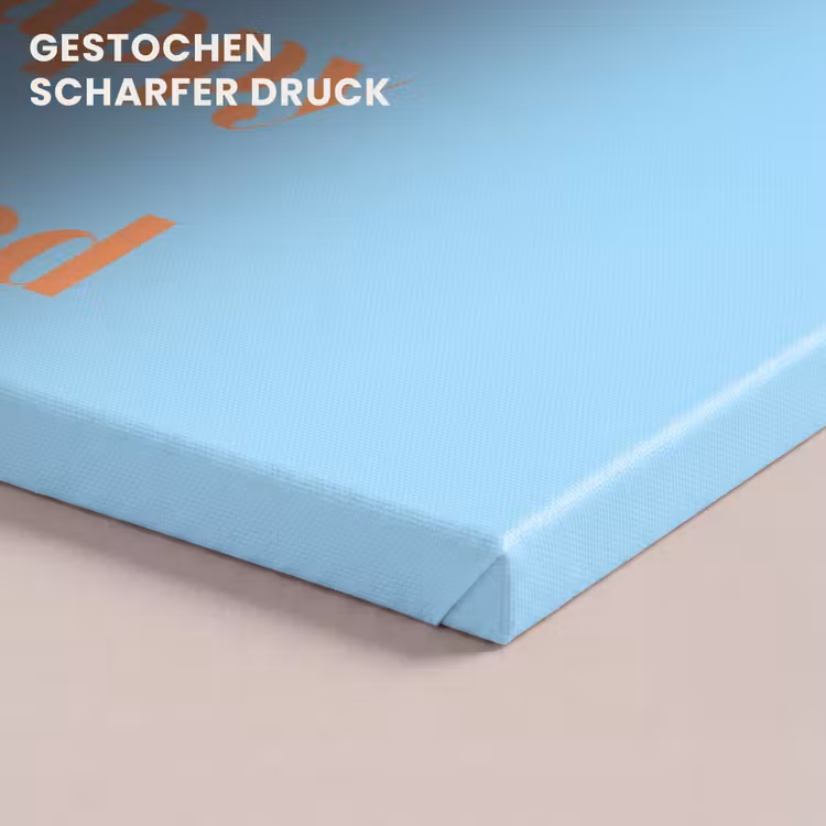 Blauw - Oranje - Just want to be happy & naked canvas 2cm klein -closeup_print_DE