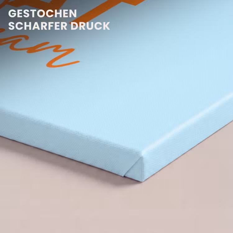 Blauw - Oranje - Tekst canvas 2cm klein -closeup_print_DE