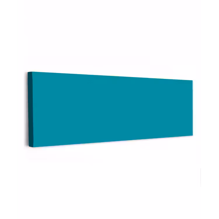 Blauw - Effen kleur canvas 2cm klein 828 -z3d