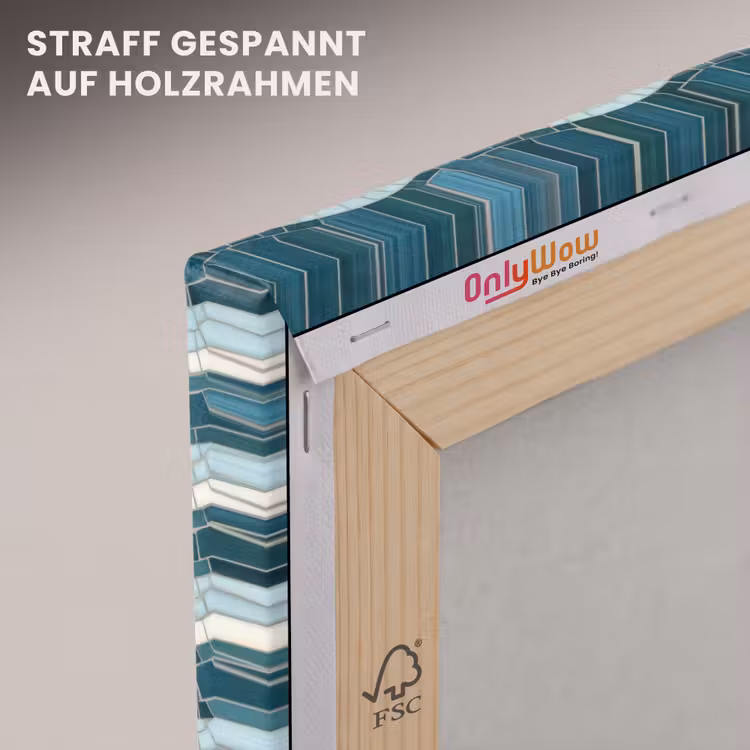 Blauw - Wit - Mozaïek - Golvend canvas 2cm klein 34 -uniquesellingpoint_afwerking-onlywow_DE