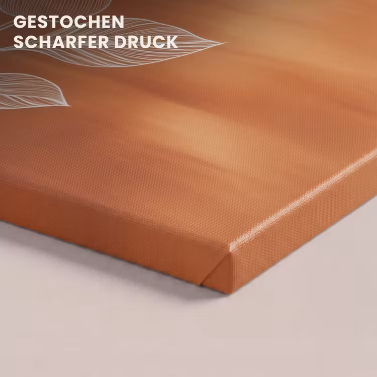 Bloem - Minimalistisch - Wit canvas 2cm klein -closeup_print_DE