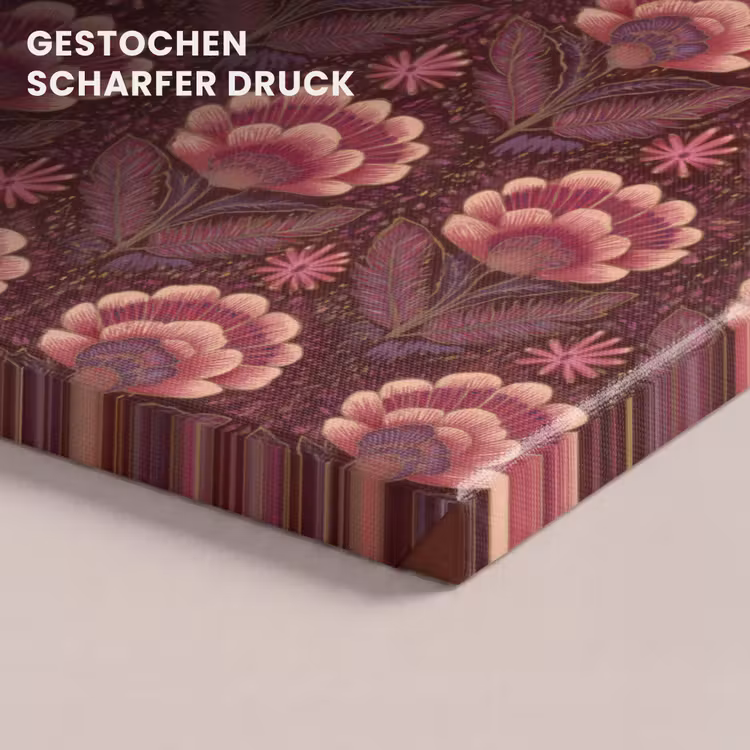 Bloemen - Waaier - Paars canvas 2cm klein 34 -closeup_print_DE
