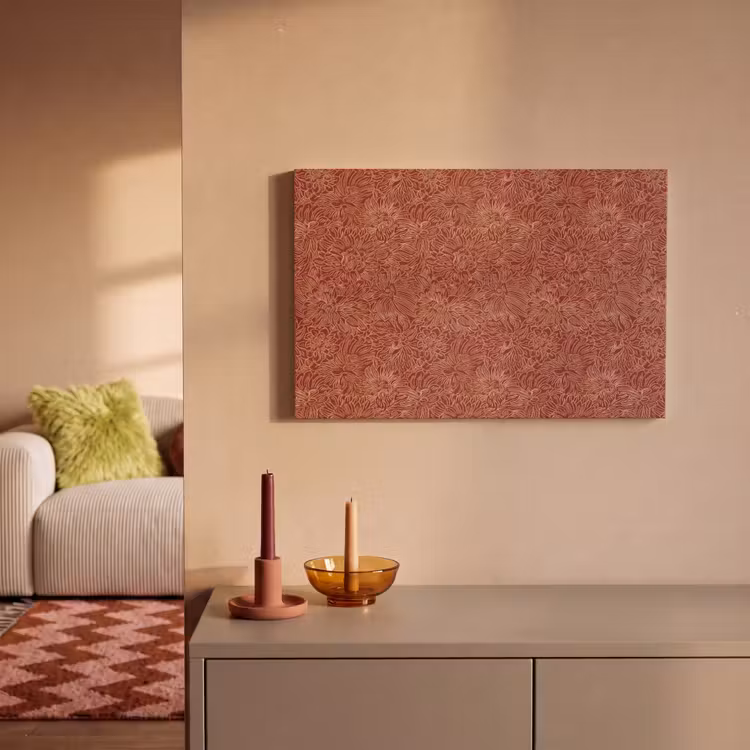 Bloemen - Motief - Rood canvas 2cm klein 34 -sfeer1