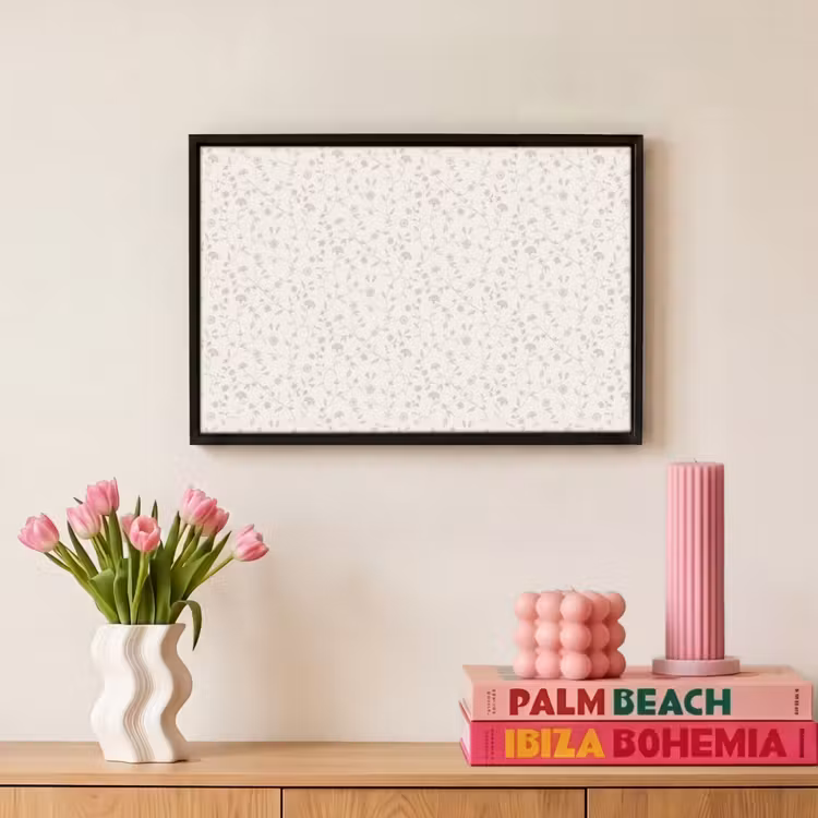 Bloemen - Motief - Zacht Canvas met baklijst klein 1125 -atmosphere_sfeer4_global