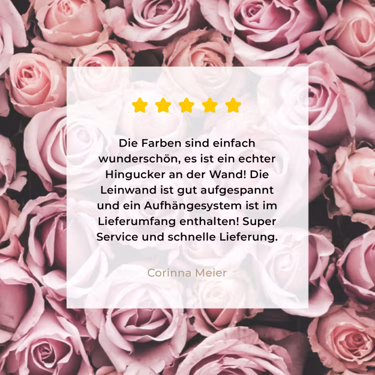 Bloemen - Rozen - Natuur - Roze - Botanisch canvas 2cm klein -Xsfeer7_DE