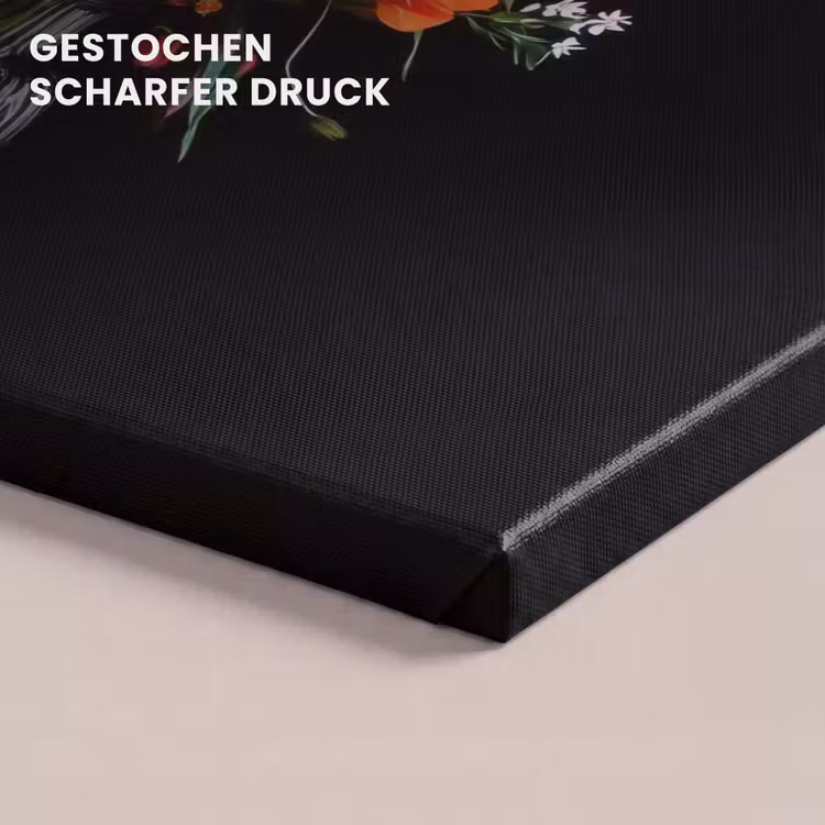 Boeket - Veldbloemen - Vaas canvas 2cm klein -uniquesellingpoint_afwerking-onlywow_DE