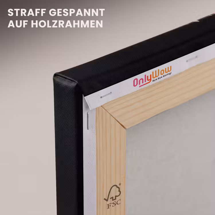 Boeket - Romantisch - Kleurrijk canvas 2cm klein -uniquesellingpoint_afwerking-onlywow_DE